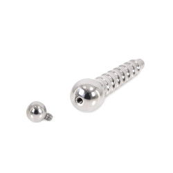 Kiotos Plug percé Penis Screw Up 6.5cm - Diamètre 12.5mm